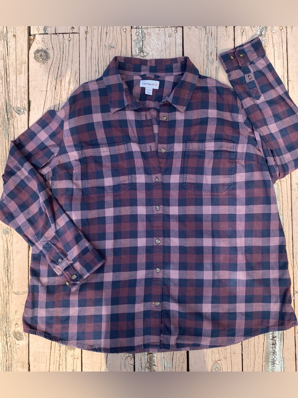 Women’s Carhartt Flannel Plus Size 3X